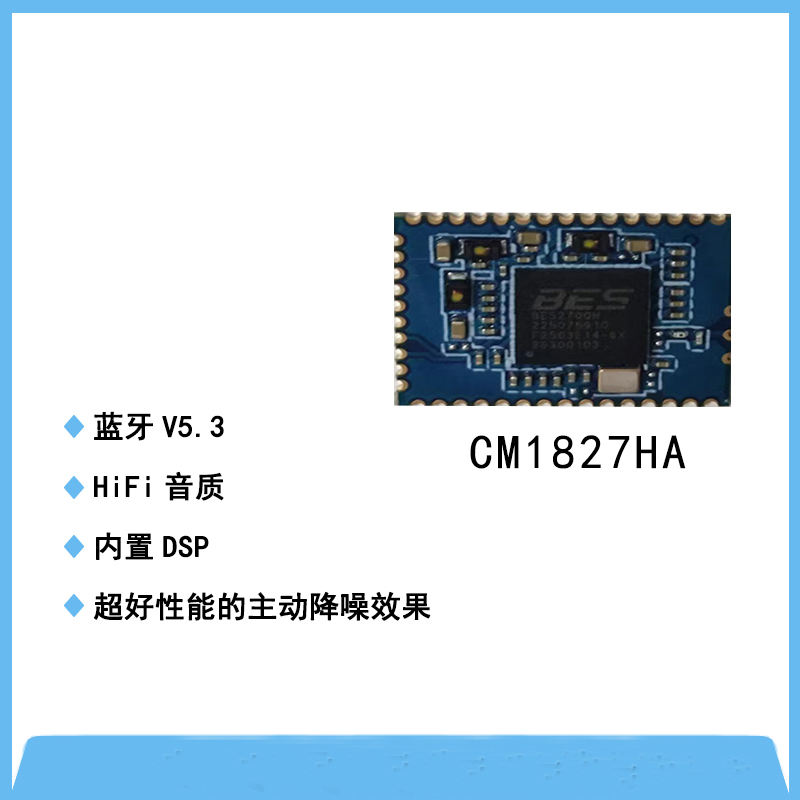 CM1827HA-ANC混合降噪模塊